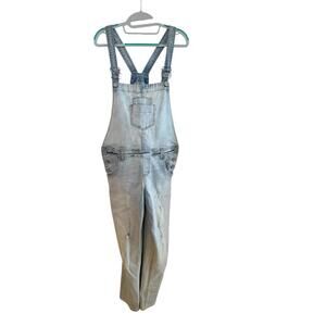 Edyson Lightwash Destressed Overalls Sz.30 Straght Leg